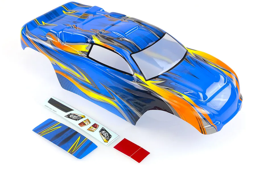 HSP 1/10 Viper Stadium Truck Painted Blue Body Shell image 18938