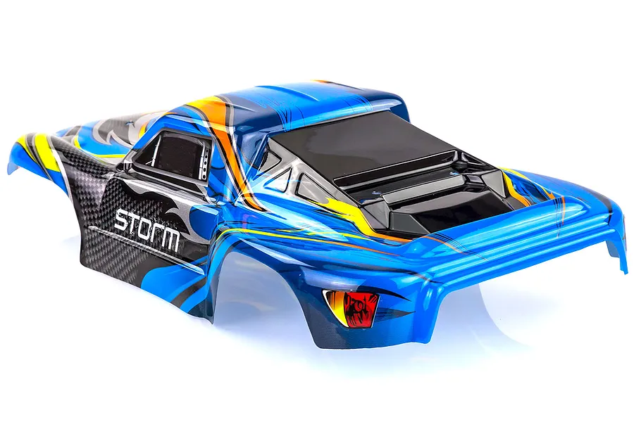 HSP 1/10 Storm Short Course Truck Painted Blue Body Shell image 18944