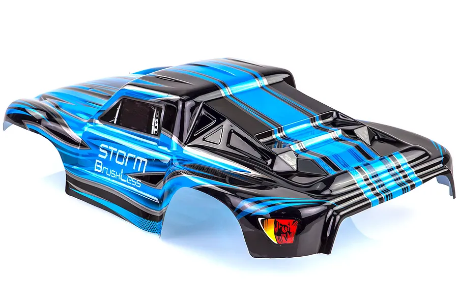 HSP 1/10 Storm BL Short Course Truck Painted Blue Body Shell image 18948