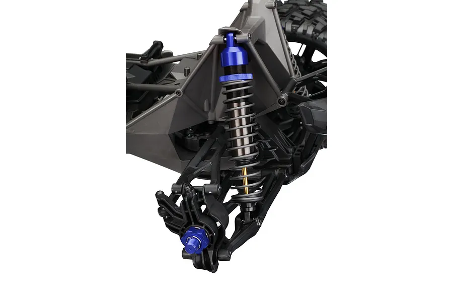 Traxxas Blue Aluminium GTX Shock Adjusting Nuts w/ O-Rings image 19099