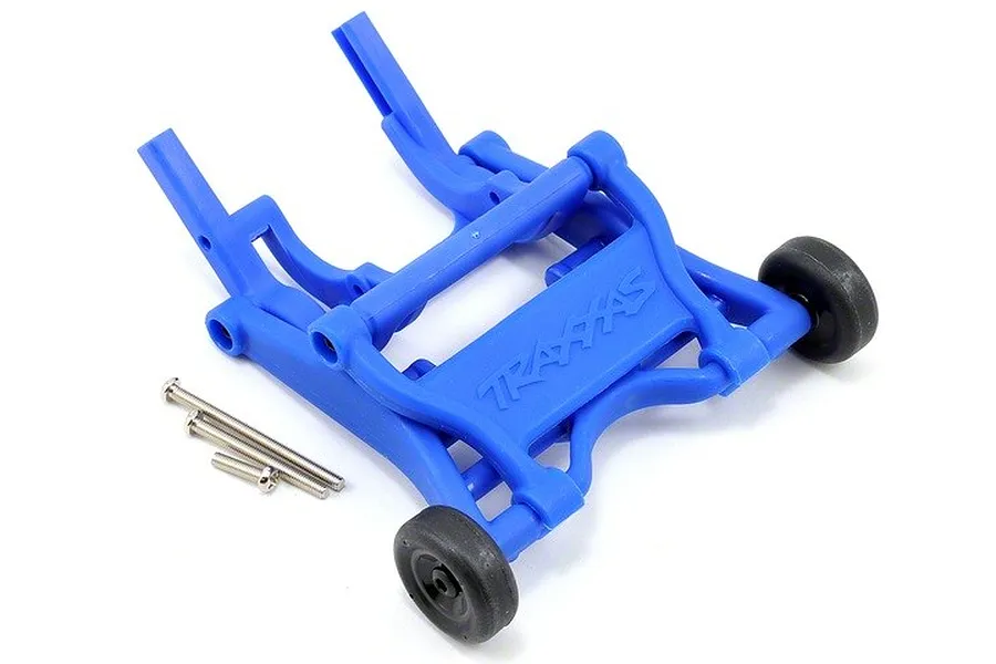 Traxxas Complete Wheelie Bar w/ Screws (Blue) image 19121