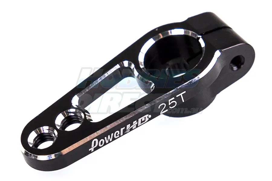 Power HD Black Aluminium 25T Servo Horn image 19149