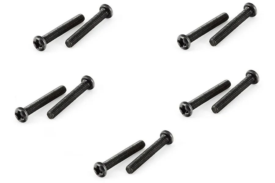 ARRMA 3x20mm Fine Thread Button Head Screws 10Pcs image 19208