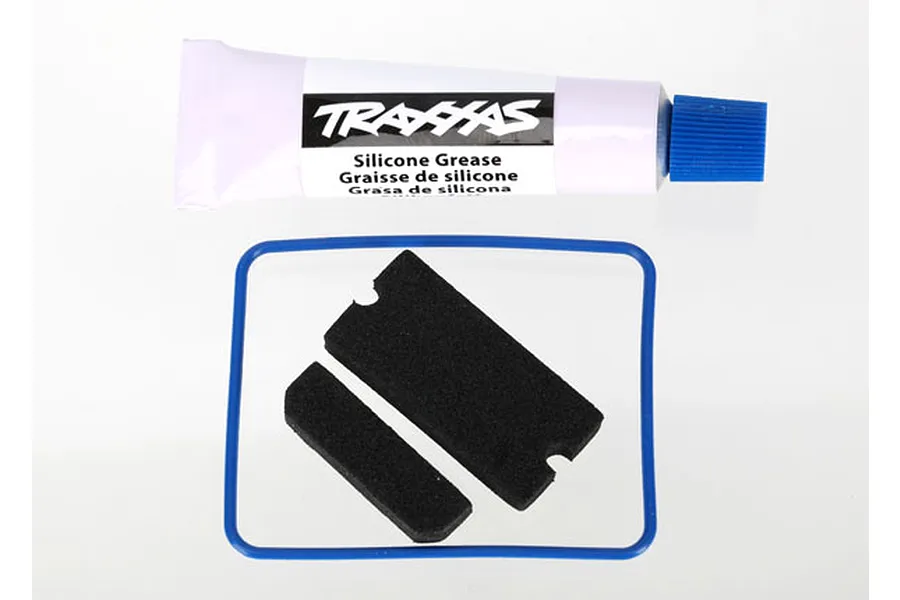 Traxxas Receiver Box Seal Kit w/ Grease image 19246