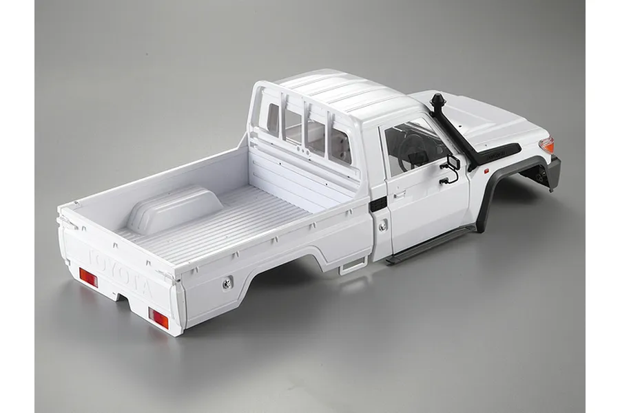 Killerbody 1/10 Toyota Land Cruiser 70 Unpainted Hard Body Kit with Accessories - White image 19271
