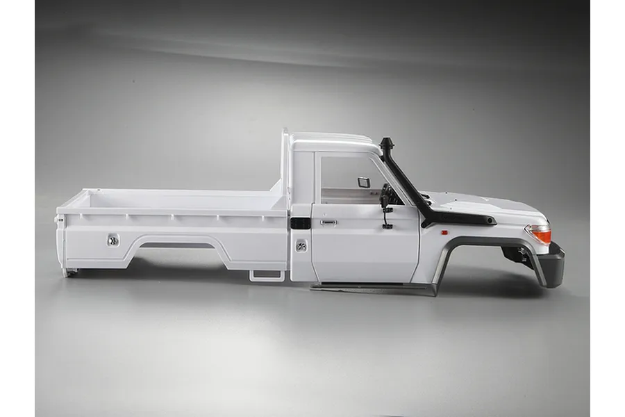 Killerbody 1/10 Toyota Land Cruiser 70 Unpainted Hard Body Kit with Accessories - White image 19273