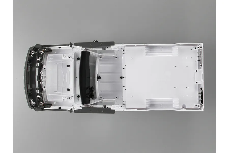 Killerbody 1/10 Toyota Land Cruiser 70 Unpainted Hard Body Kit with Accessories - White image 19277
