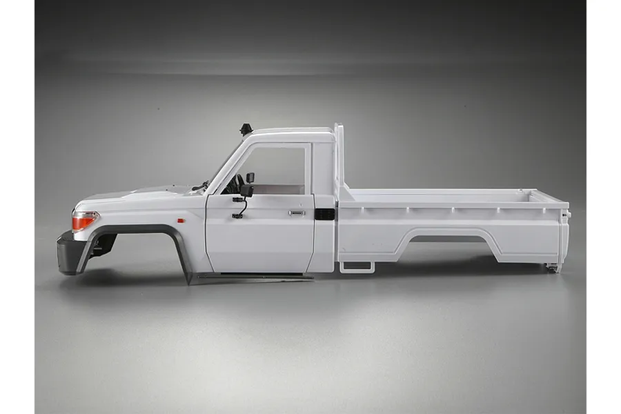 Killerbody 1/10 Toyota Land Cruiser 70 Unpainted Hard Body Kit with Accessories - White image 19278