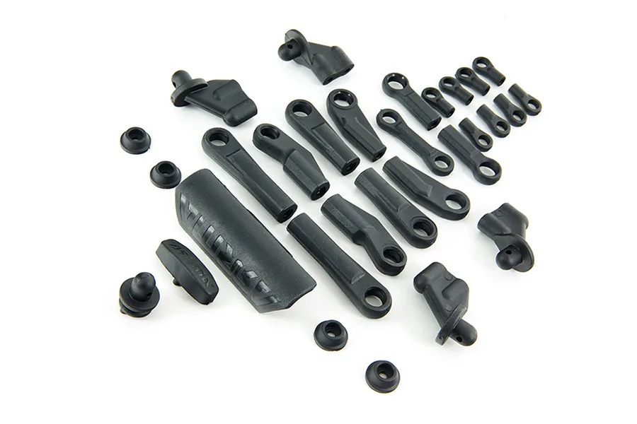 ARRMA Front Bumper, Body Mount Set &amp;amp; Rod End Set image 19387