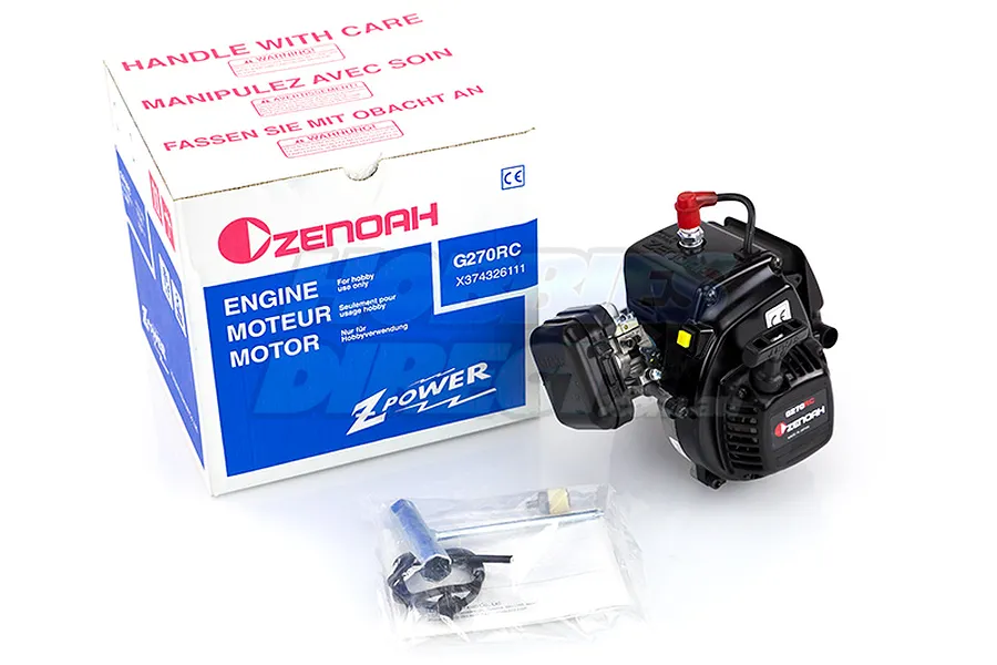 Zenoah G270RC 26cc 4 Bolt 2 Stroke Engine /w Walbro WT-990 Carburettor image 19394