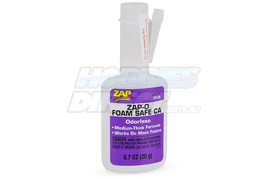 Zap Foam Safe CA Glue 20g image 19479