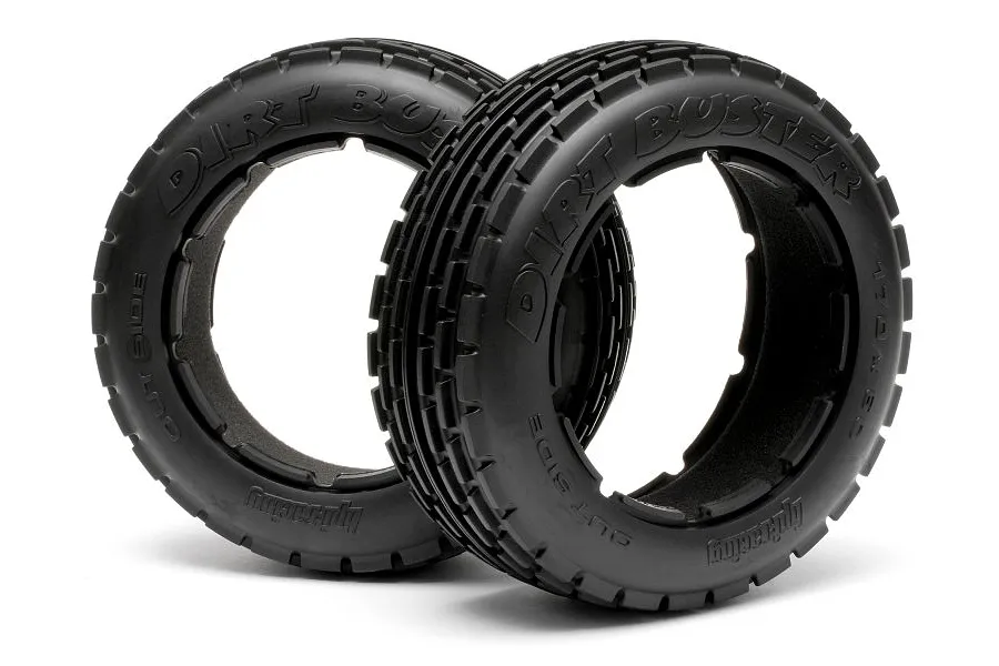 HPI 4.7/5.5&amp;quot; Baja 5B Front Dirt Buster (M Compound) Tyres 2Pcs image 19522