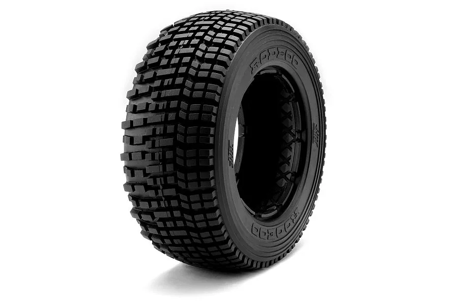 HB 4.7/5.5&amp;quot; Baja 5T/5SC Rear Rodeoo (White Compound) Tyres 2Pcs image 19525