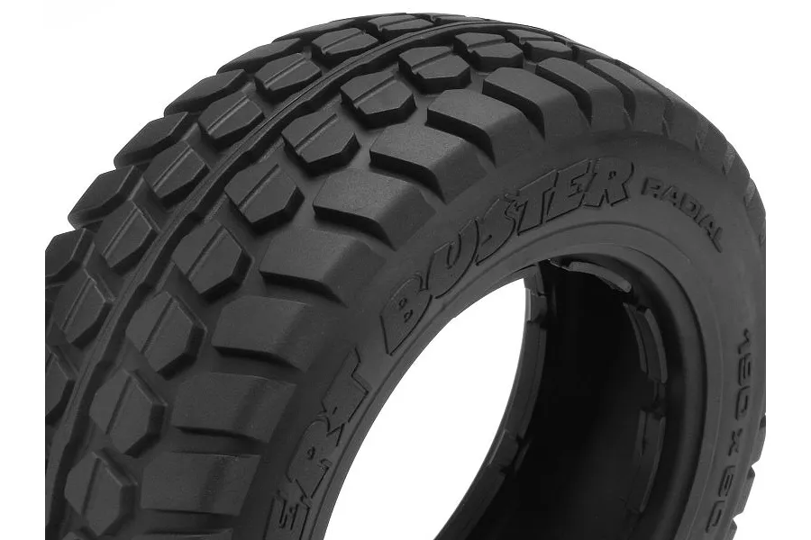 HPI 4.7/5.5&amp;quot; Baja 5T/5SC Front Desert Buster Radial (HD Compound) Tyres 2Pcs image 19529