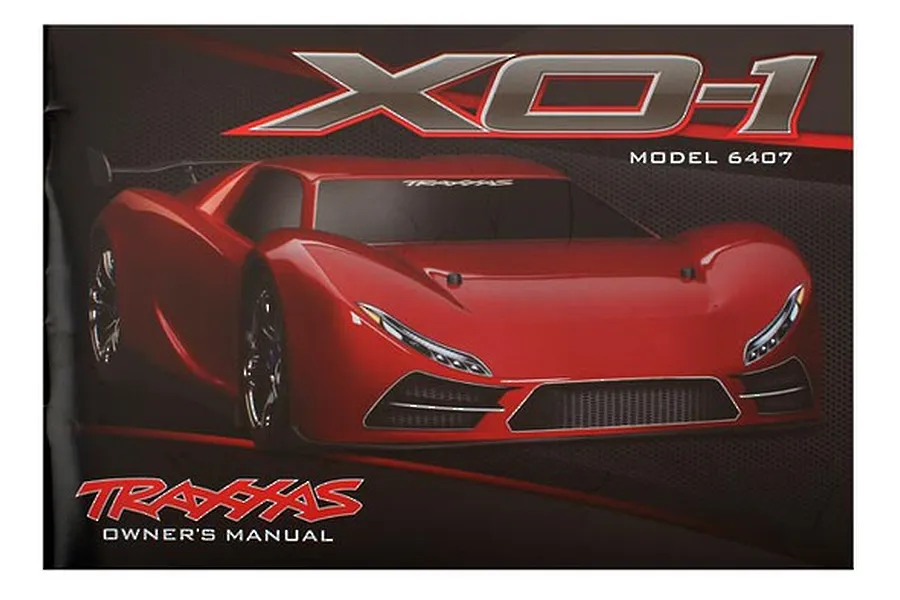 Traxxas XO-1 Owners Manual image 19564