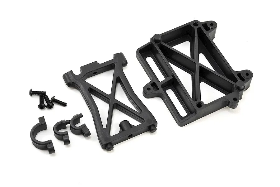 Losi DBXL-E ESC Mount Standoff &amp;amp; Clamps Set image 19725