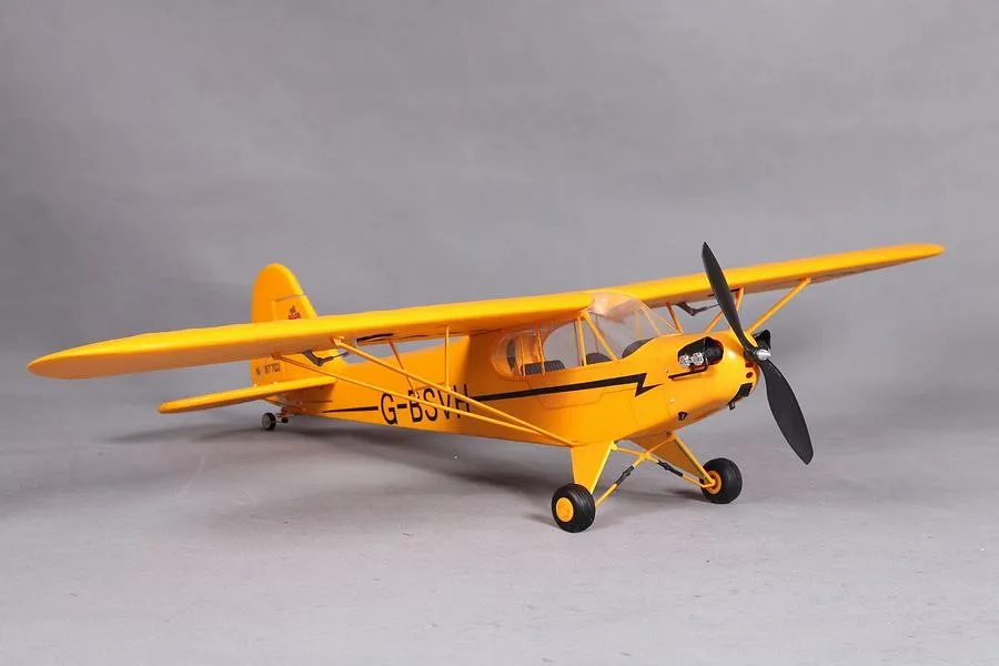 FMS RC Plane Piper J-3 Cub V2 1m 3D Aerobatic RTF - Yellow image 19781