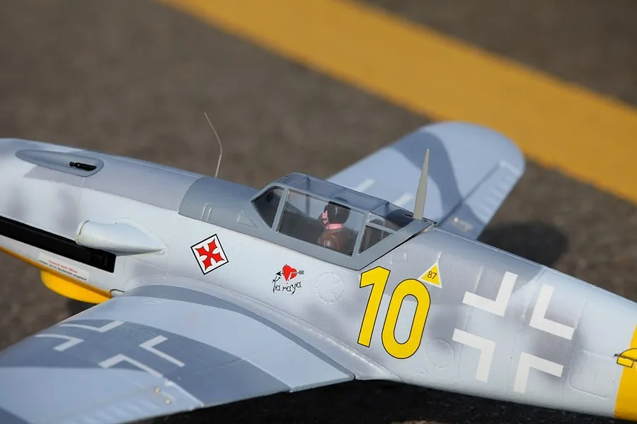 FMS RC Plane Messerschmitt BF-109 V2 800mm Warbird RTF image 19799