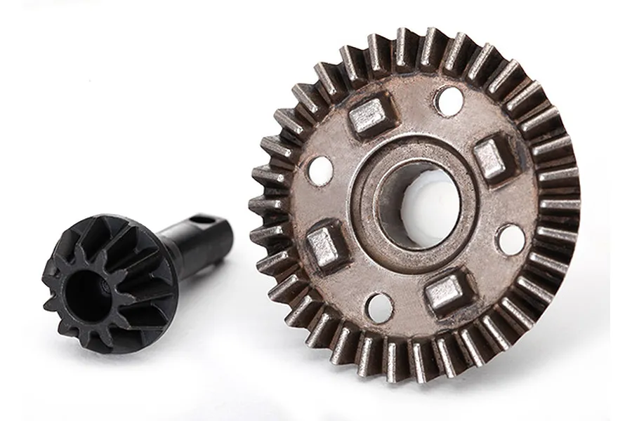 Traxxas TRX-4 Steel Differential Pinion &amp;amp; Ring Gear Set image 19818