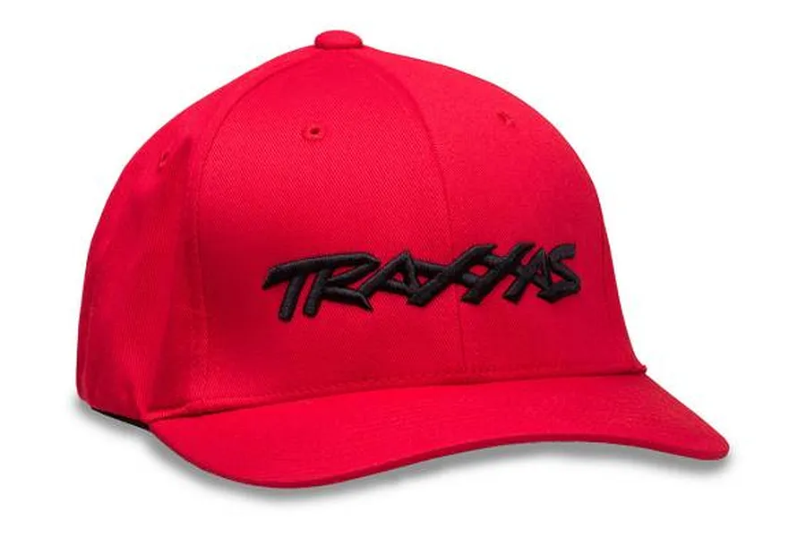 Traxxas Flexfit Small/Medium Red Cap image 19849