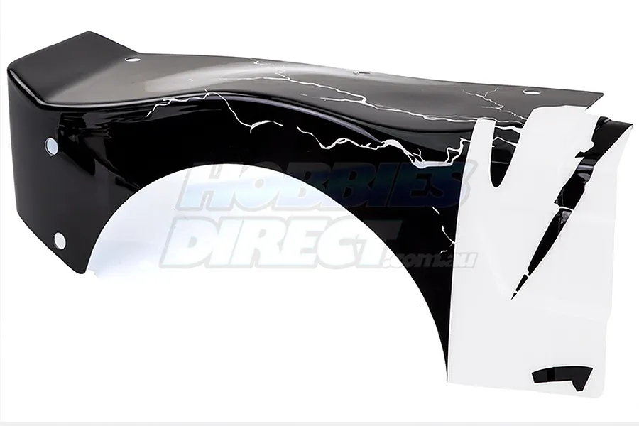 Rovan 5IVE-T Rear Fender Right Painted White Body Shell image 20010