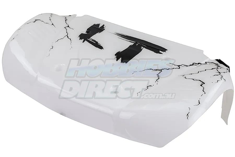 Rovan 5IVE-T Front/Bonnet Painted White Body Shell image 20016