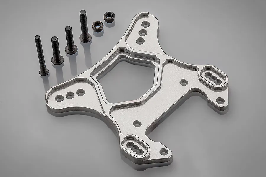 Rovan 5IVE-T Silver Aluminium Front 8mm Shock Tower image 20074