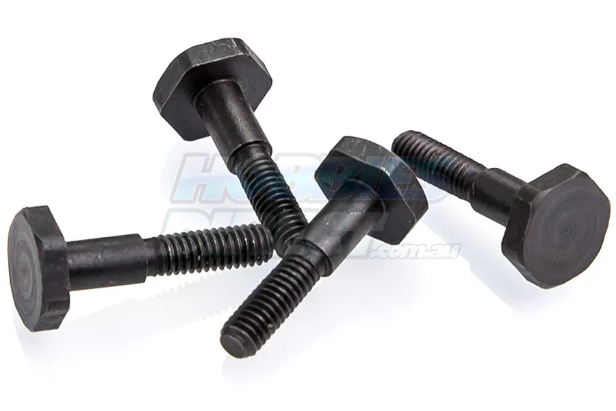 Rovan 4x4.5x20mm Fine Thread Bolt Head Shoulder Screws 4Pcs image 20115