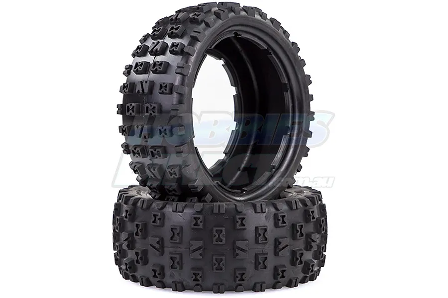 Rovan 5IVE-T 4.7/5.5&amp;quot; Belted Bow-Tie Tyres 2Pcs image 20167