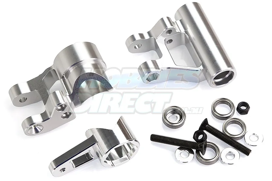 Rovan 5IVE-T Silver Aluminium Steering/Servo Saver Set w/ Bearings image 20220