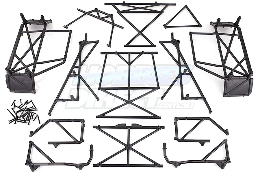 Rovan 5IVE-T Complete Plastic Roll Cage Set image 20232