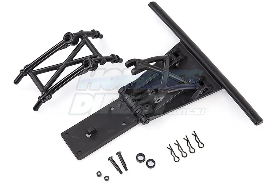 Rovan Baja 5SC Complete Front Bumper Set w/ Front Body Mount &amp;amp; Hardware image 20260