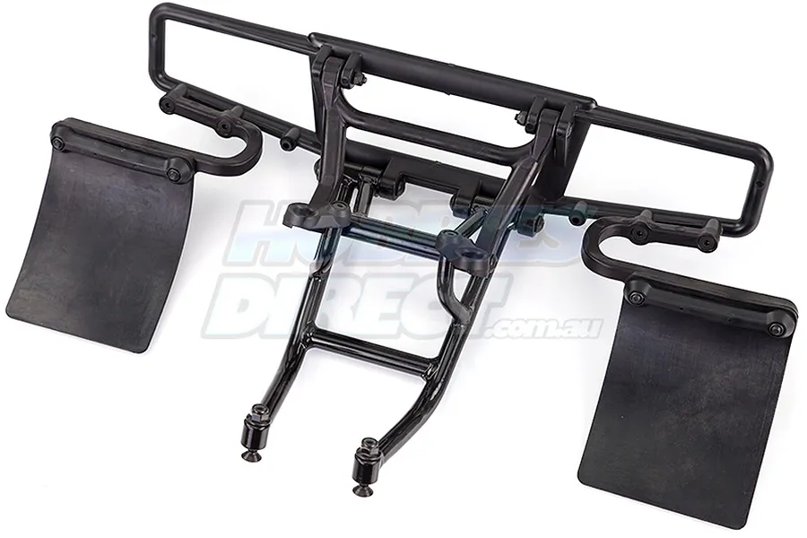 Rovan Baja 5SC Complete Rear Bumper Set w/ Lower Black Steel Bumper Mount image 20261