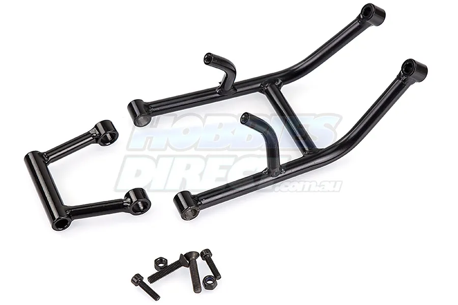 Rovan Baja 5T &amp;amp; 5SC Black Steel Rear Bumper Mount image 20262