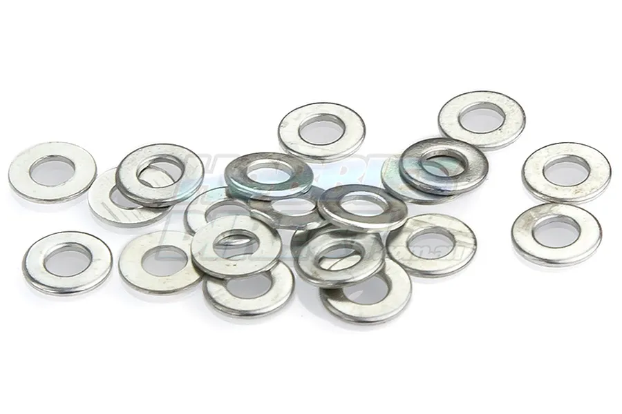 Rovan 4x9x0.9mm Metal Washer 20Pcs image 20279