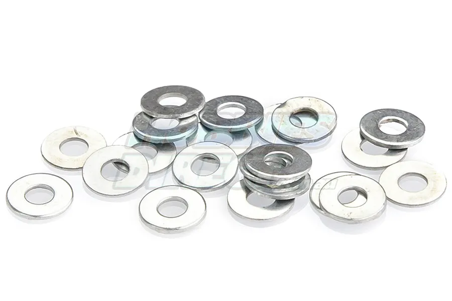 Rovan 3x8x0.6mm Metal Washer 20Pcs image 20280