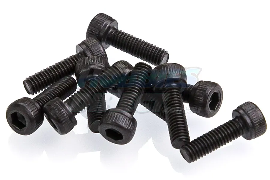 Rovan 3x10mm Fine Thread Cap Head Screws 10Pcs image 20287