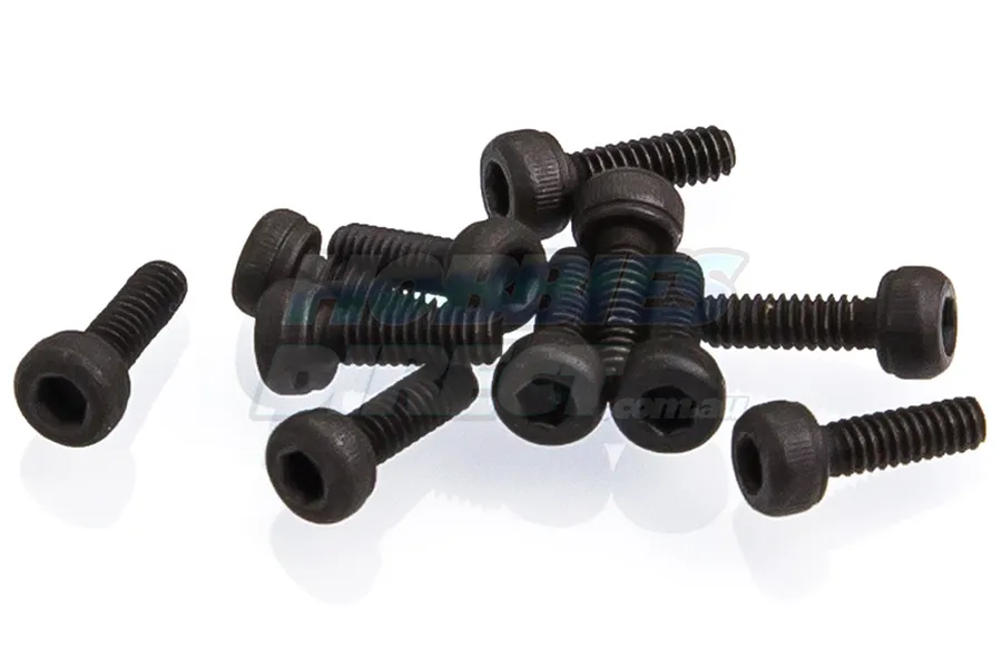 Rovan 2x6mm Fine Thread Cap Head Screws 10Pcs image 20288