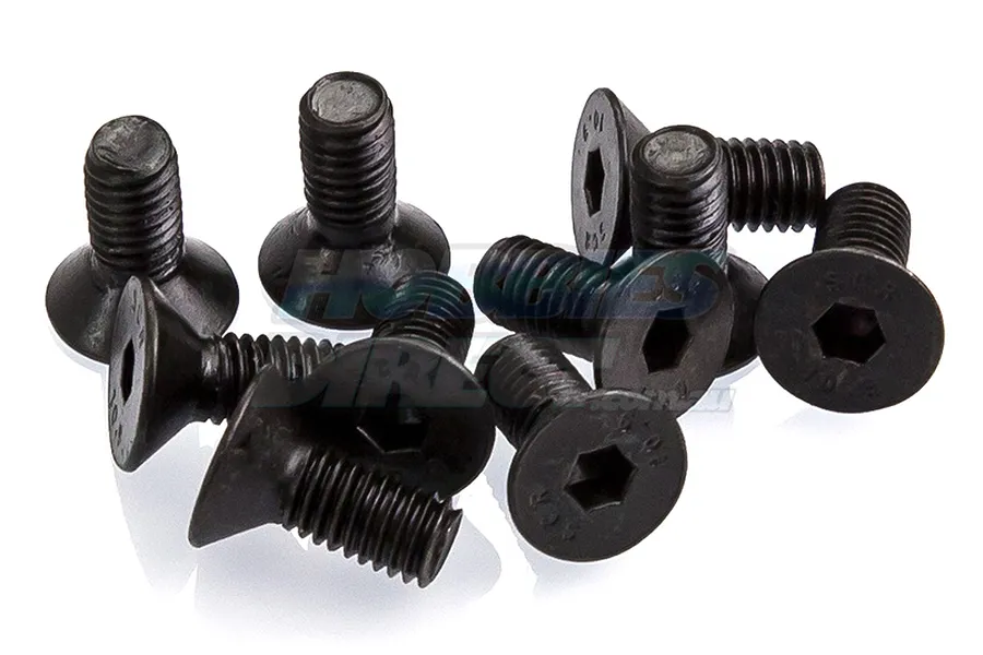 Rovan 5x12mm Fine Thread Countersunk Head Screws 10Pcs image 20291