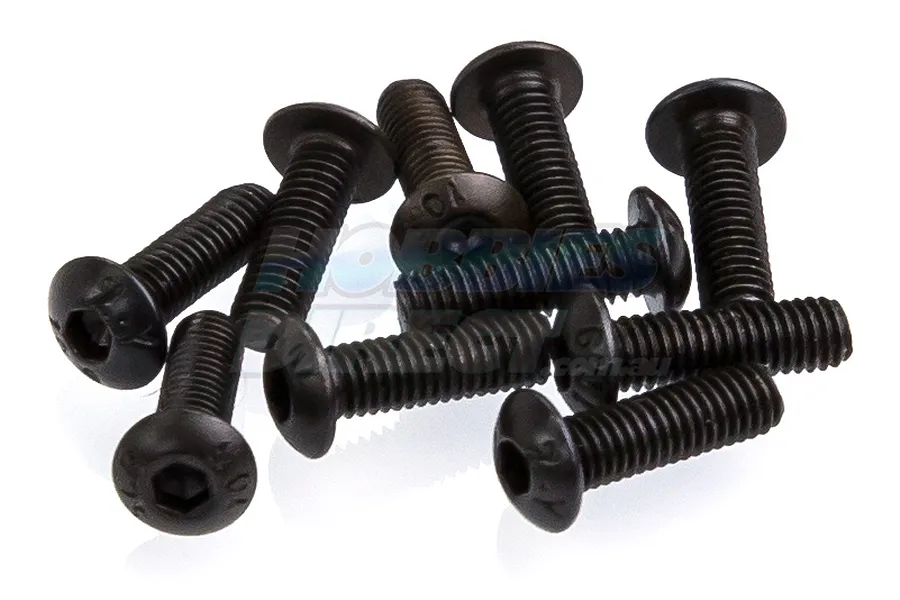 Rovan 3x10mm Fine Thread Button Head Screws 10Pcs image 20293