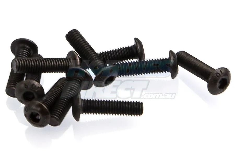 Rovan 3x12mm Fine Thread Button Head Screws 10Pcs image 20295