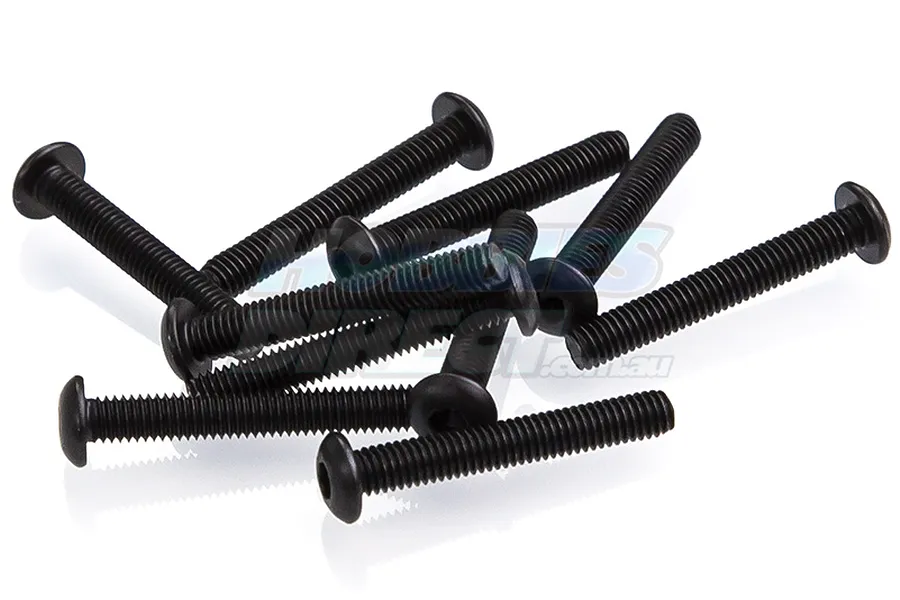 Rovan 2x20mm Fine Thread Button Head Screws 10Pcs image 20296