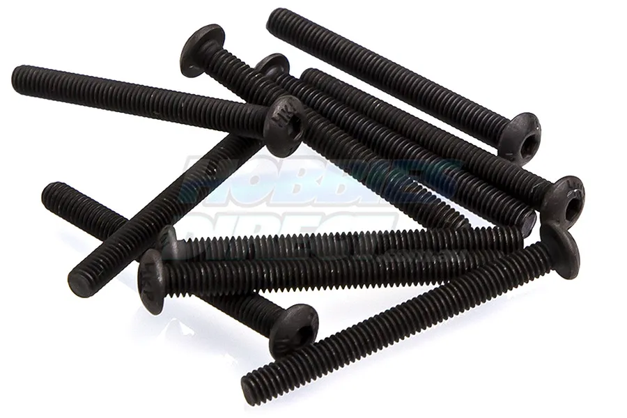 Rovan 4x40mm Fine Thread Button Head Screws 10Pcs image 20301