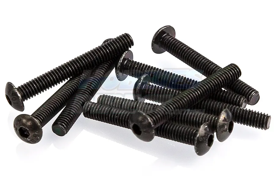 Rovan 4x30mm Fine Thread Button Head Screws 10Pcs image 20311