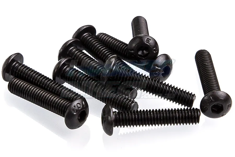 Rovan 4x20mm Fine Thread Button Head Screws 10Pcs image 20312