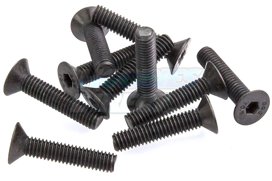 Rovan 4x20mm Fine Thread Countersunk Head Screws 10Pcs image 20313