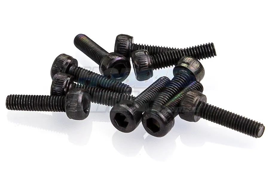 Rovan 3x12mm Fine Thread Cap Head Screws 10Pcs image 20317