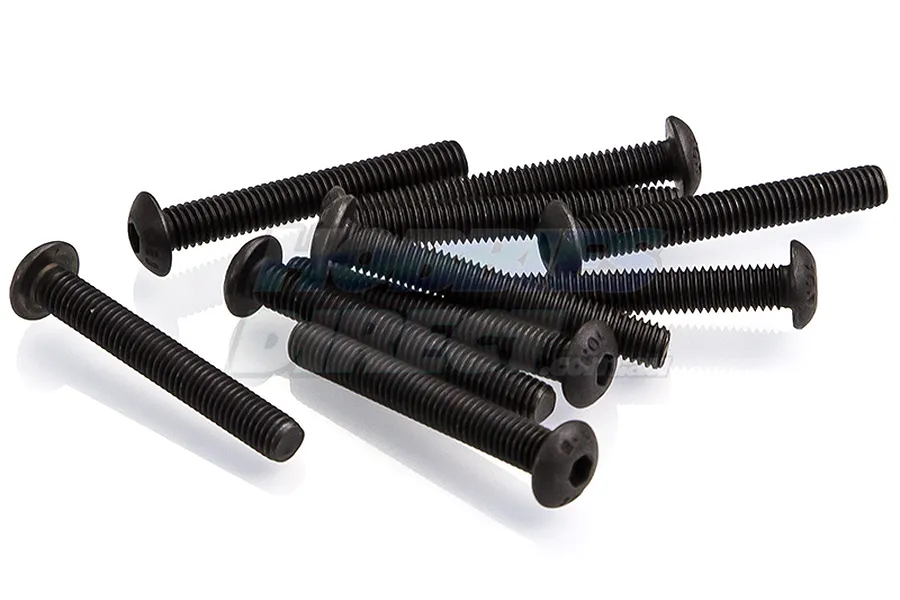 Rovan 5x35mm Fine Thread Button Head Screws 10Pcs image 20322