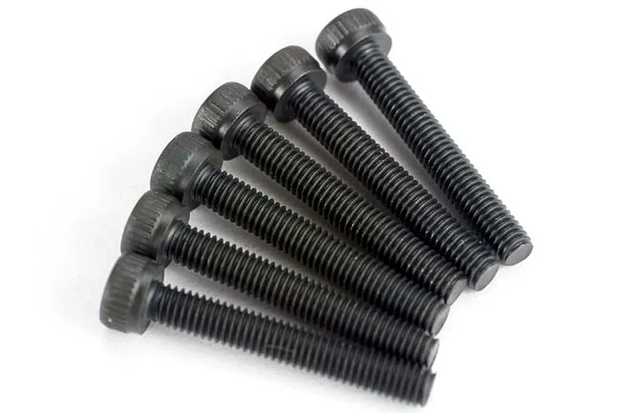 Traxxas 3x20mm Fine Thread Cap Head Screws 6Pcs image 20372
