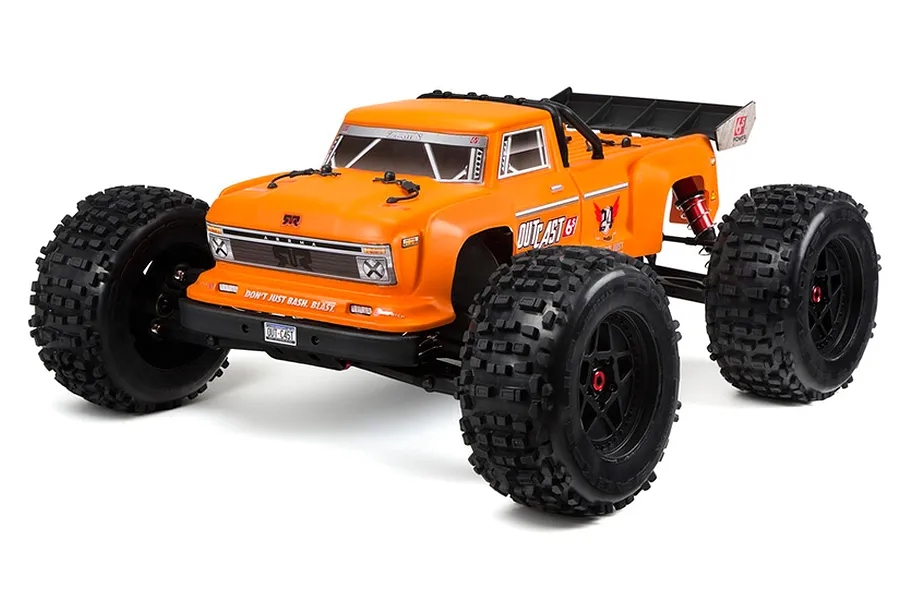 ARRMA Outcast BLX RC Truggy Electric Brushless 1/8 Scale RTR - Orange image 20419